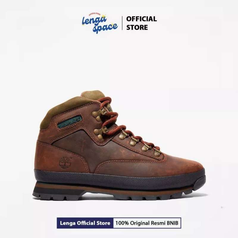 Promo Sepatu Boot Pria Timberland Euro Hiker Brown (tb095100-214