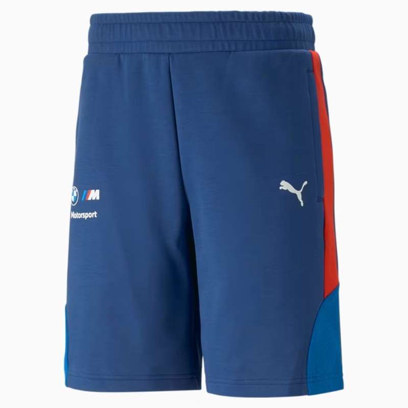 PUMA Celana Pendek Kasual Pria Bmw Mms Sweat Shorts Pro Blue-M Col  538134 04