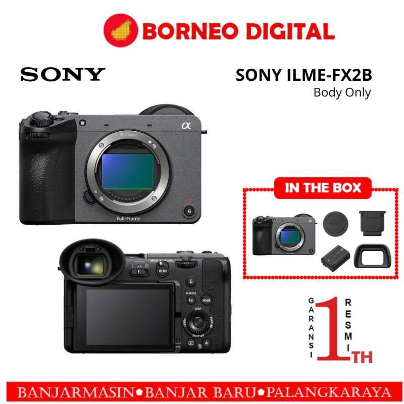 Sony FX2B Digital Cinema Camera Body Only FX-2B Cinema Lensa