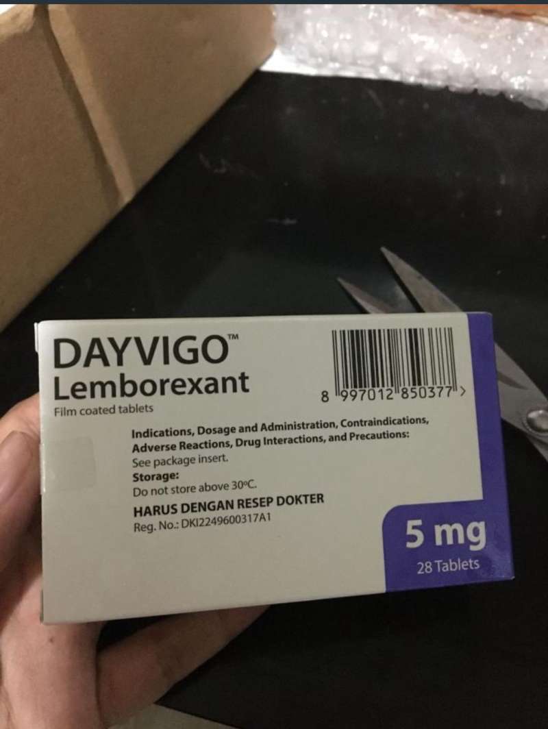 Jual Best Seller Dayvigo_5mg // Box Isi 28 Tab Di Seller Anbar Health ...