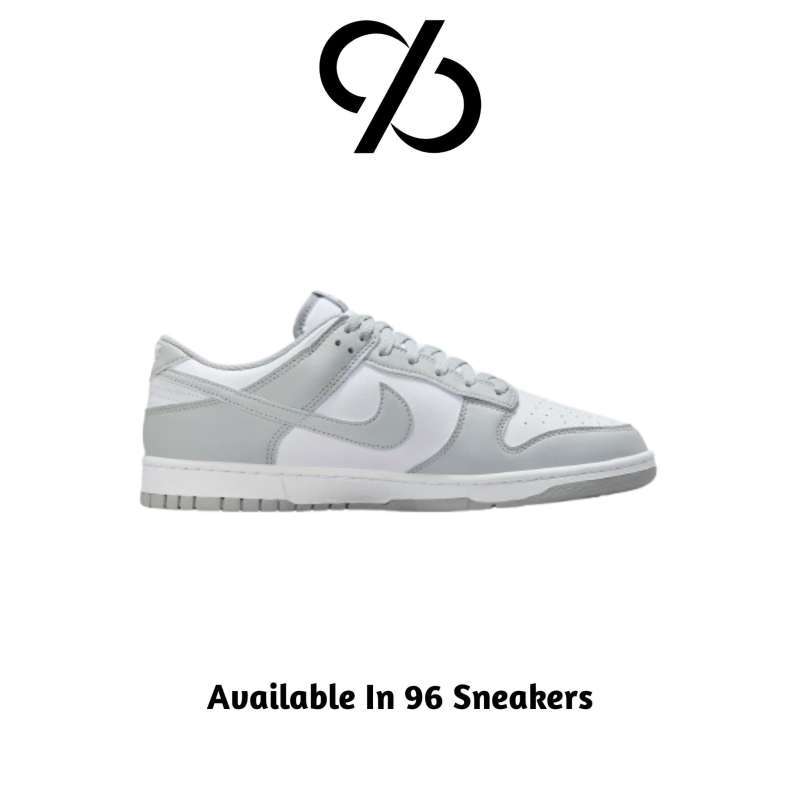 Sepatu Sneakers Pria Nike Dunk Low Retro White Light Smoke Grey  (HF5441-105) ORIGINAL