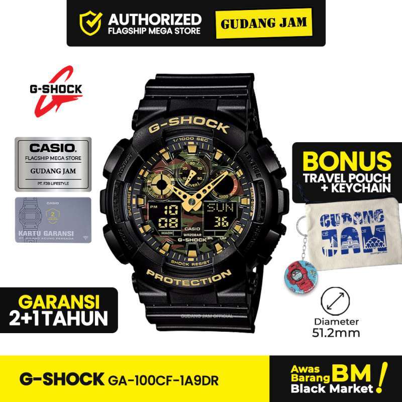 100cf 1a9jf Ga 100 Cf G Shock CASIO G-SHOCK CAMOUFLAGE GA 100CF