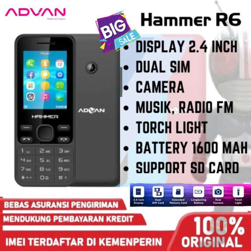 Advan Hammer R1 Hp Advan Hammer 🏷️ Harga & Spesifikasi Terbaru Mei 2026