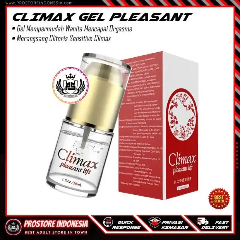 Promo Climax Pleasant Lift - Lubricant Orgasmic Gel Booster Pelumas Pelicin  Wanita Up Sensitive 20 Ml Original Asli Diskon 23% Di Seller Intermiten  Store - Cengkareng Barat, Kota Jakarta Barat | Blibli