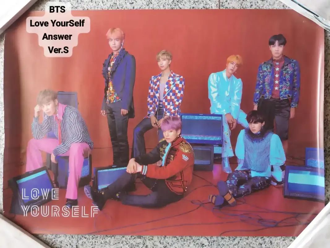 Jual Bts Love Yourself Answer Ver. - Official Poster Di Seller
