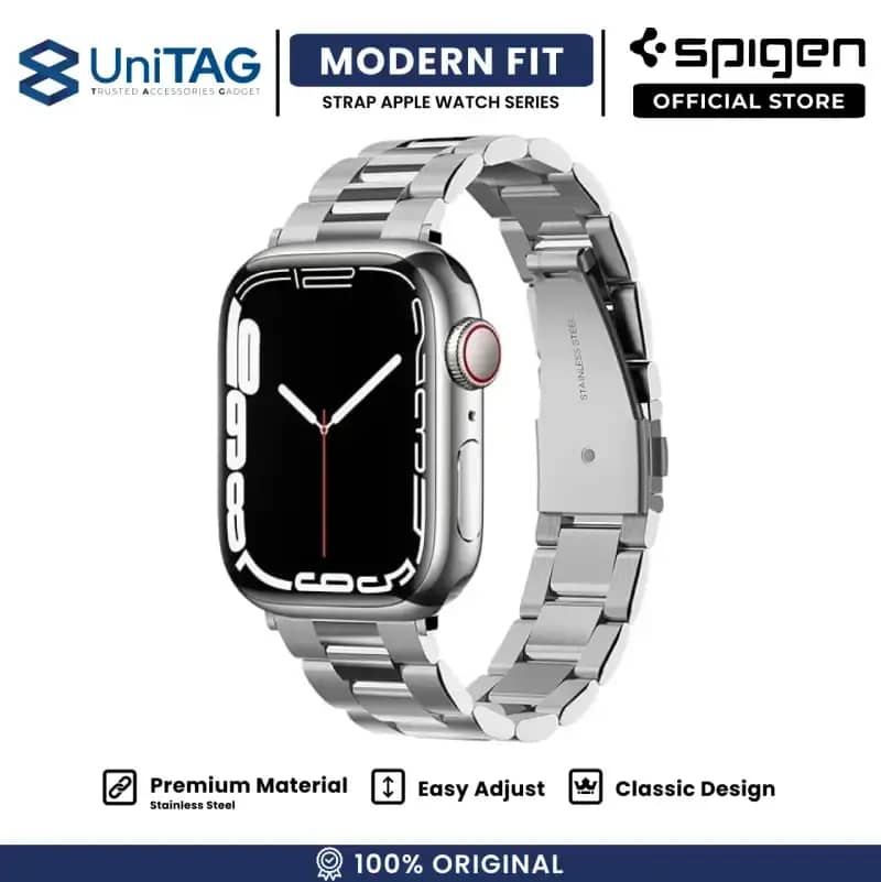 Strap for Apple Watch Series 11/10/9/8/7/SE 42/41/40/38 mm Spigen Modern Fit