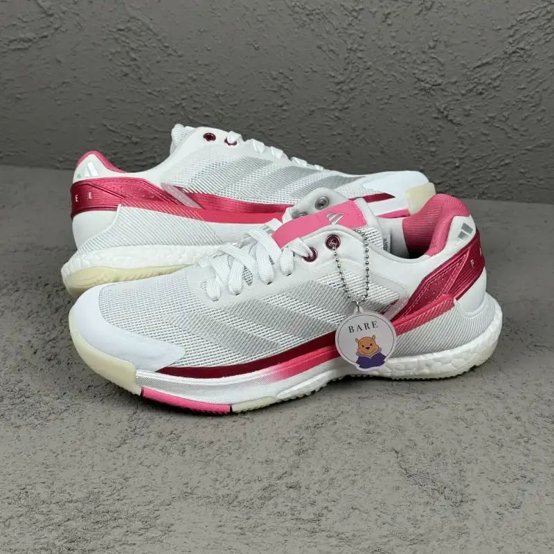 Jual adidas Crazyquick Boost Padel Cloud White Silver Metallic