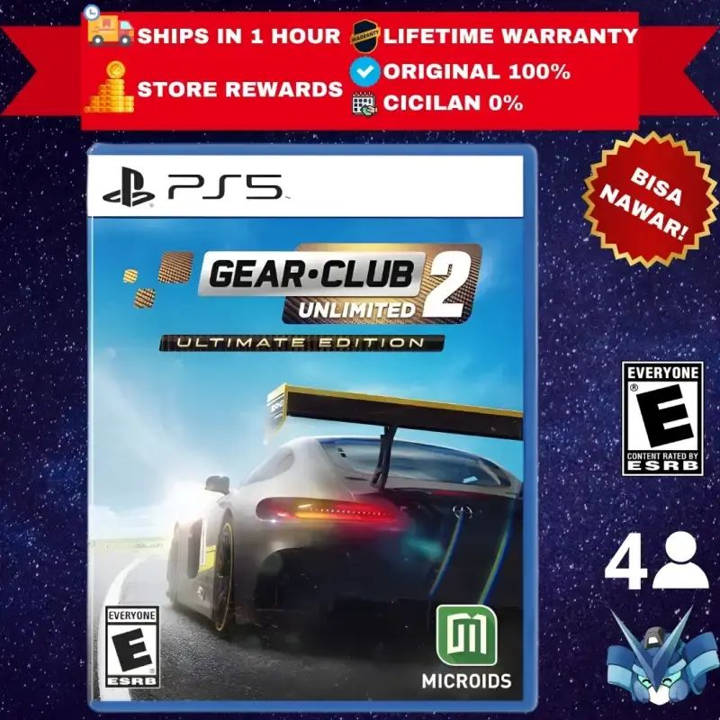 Jual Ps5 Gear Club Unlimited 2 Ultimate Edition Di Seller Psegameshop  Flagship Store - Psegameshop - Kota Jakarta Utara | Blibli