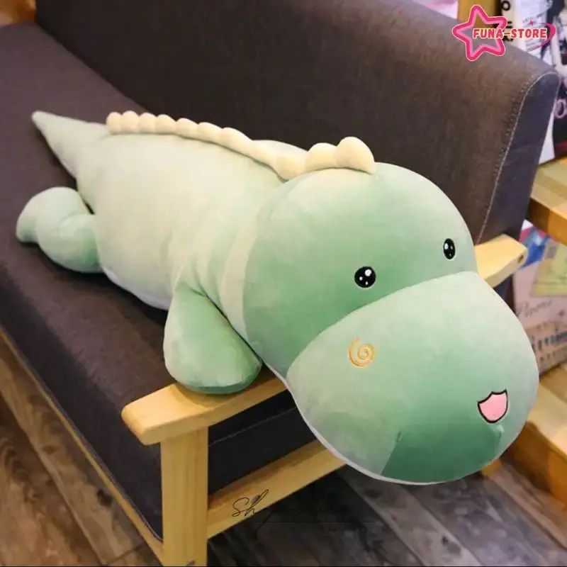 Promo [promo Funa] Boneka Guling Buaya Dinosaurus Ukuran 60cm Bahan ...