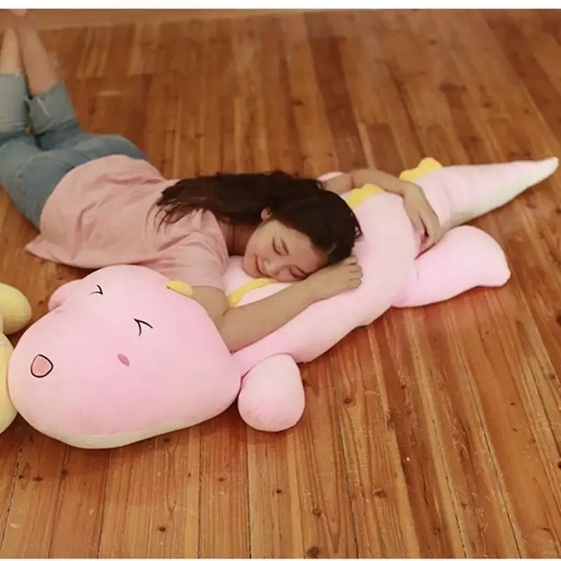 Promo [promo Funa] Boneka Guling Buaya Dinosaurus Ukuran 60cm Bahan ...