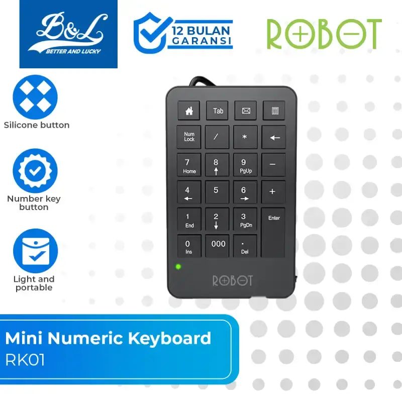 Daftar Harga Keyboard Numerik Robot 🔥 Original & Spesifikasi Lengkap ...