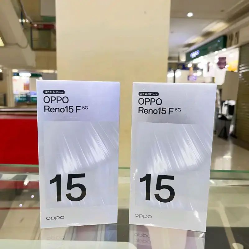 Jual OPPO Reno 15f 5g - Aurora Blue RAM 12/256 Di Seller 318 Cellular ...