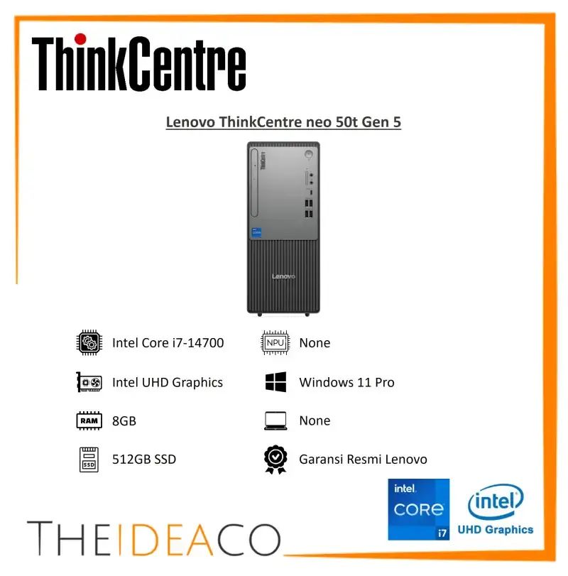 Thinkcentre Logo Lenovo Thinkcentre Neo 50 T Gen 3 🔥 Harga & Spesifikasi Terbaru Juli 2026