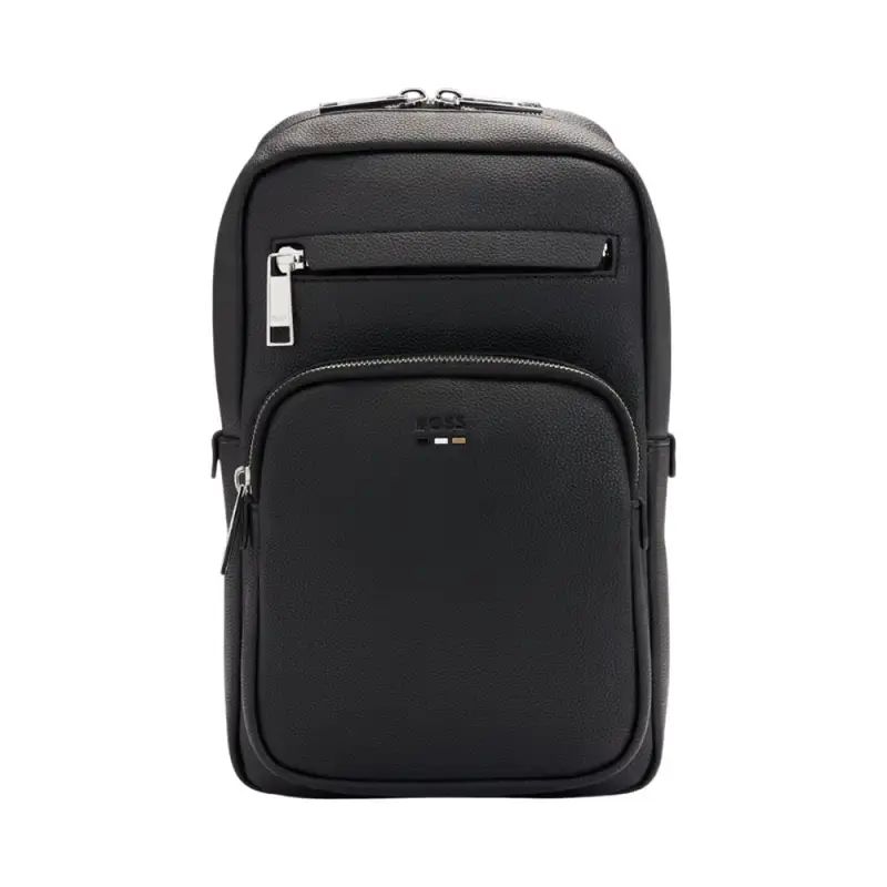 Jual Hugo Boss Ray_ Monostrap Sling Bag With Two-way Zip Closure