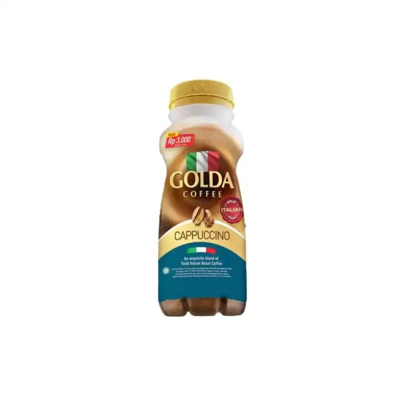 Jual Golda Minuman Kopi Cappuccino Botol 200 Ml Di Seller Segari ...