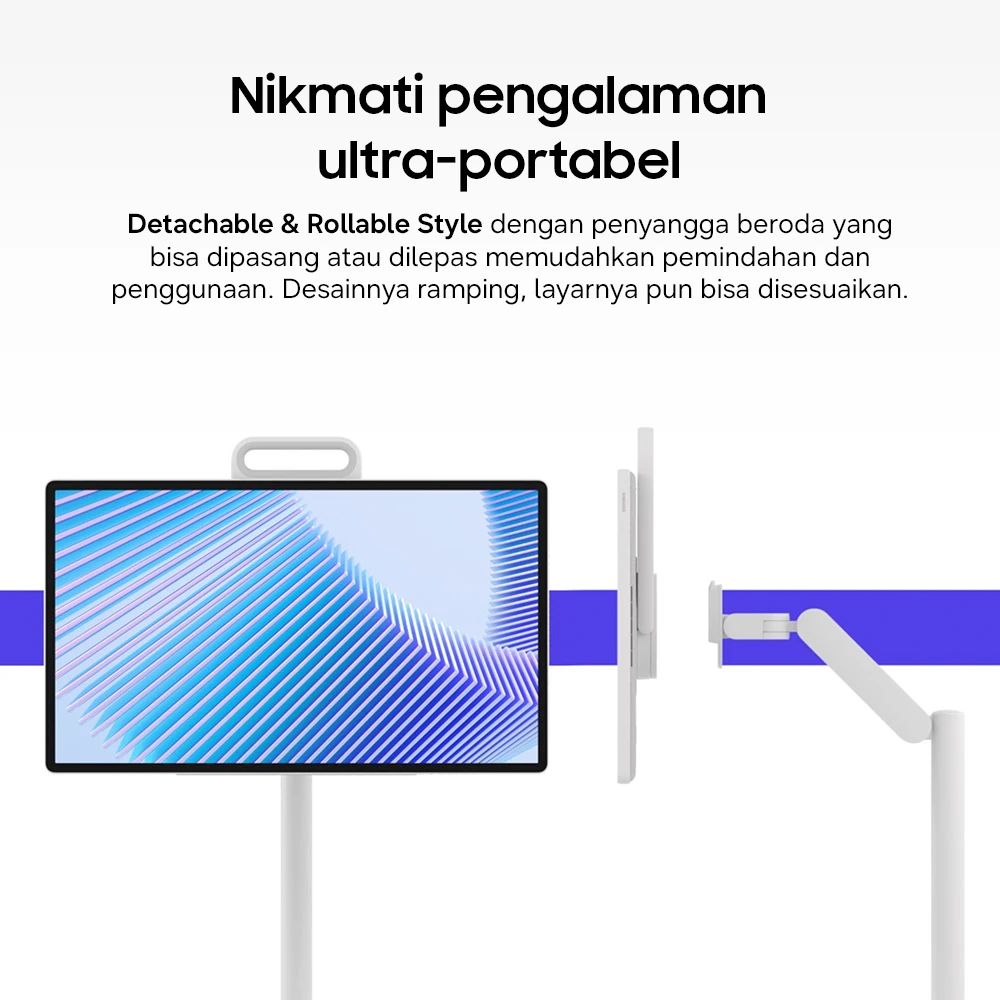 Jual Samsung 27 The Movingstyle Lsm7f Qhd Touch Interaction Movable ...