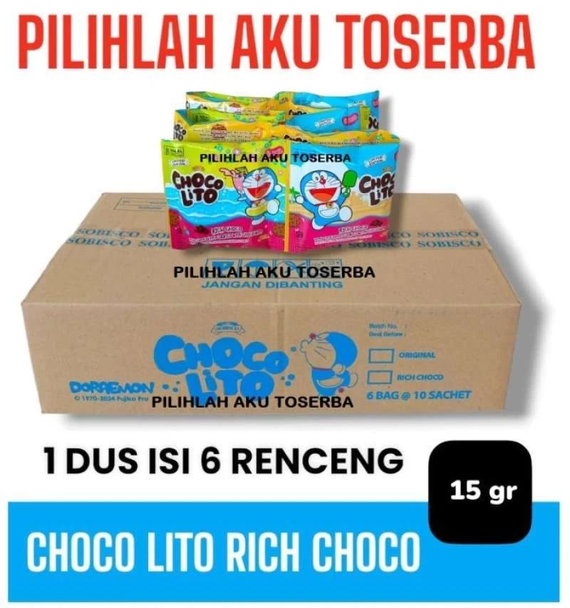 Oreo Renceng Promo Biskuit Choco Lito Renceng Rasa Rich Choco - ( Harga 1 Dus ...