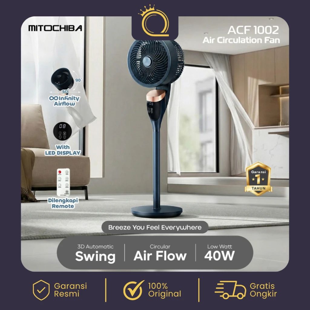 Air Circulator Fan Garansi Resmi Indonesia 🔥 Harga Oktober 2026