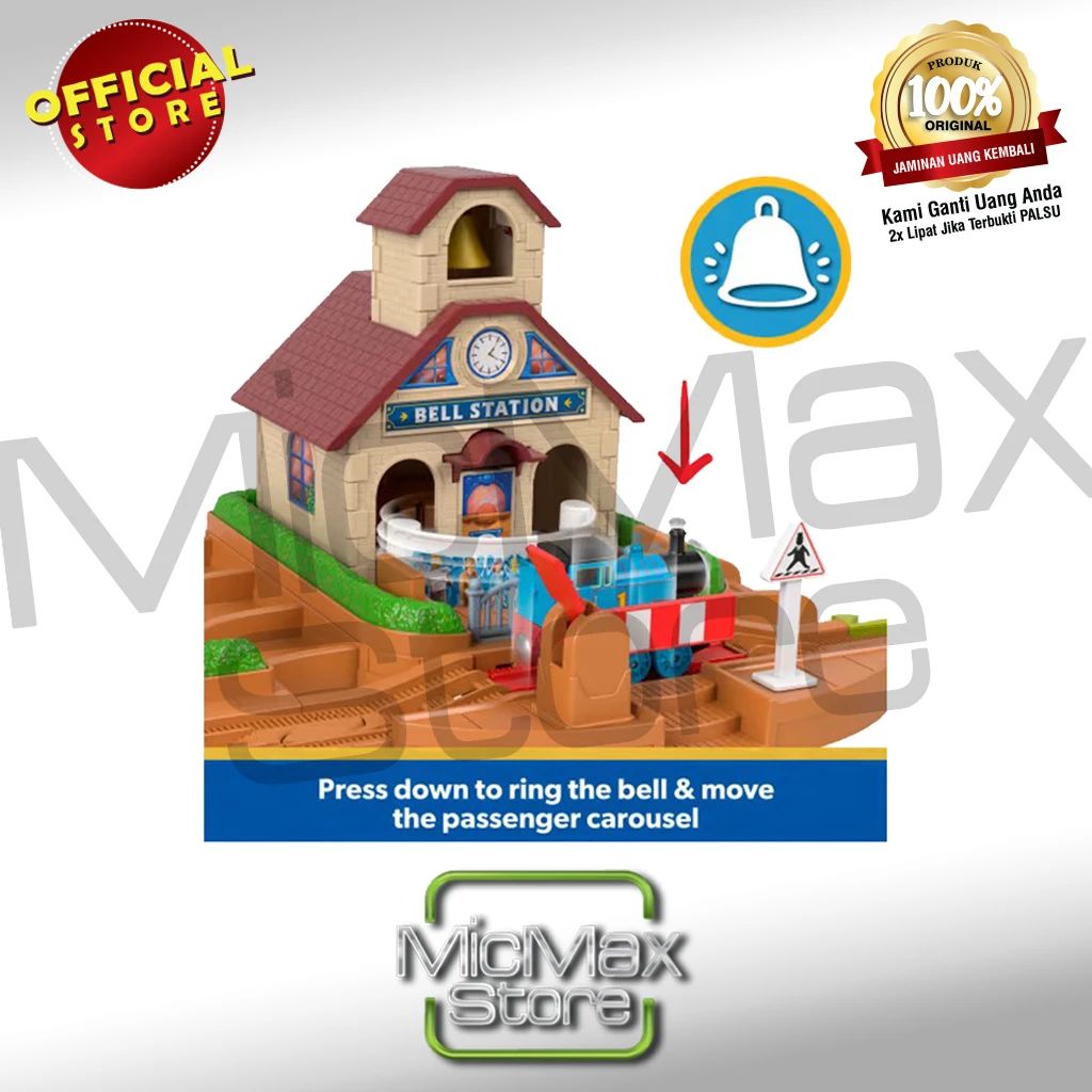 Jual Thomas & Friends Bell Station Train Set Jll35 Di Seller Micmax ...
