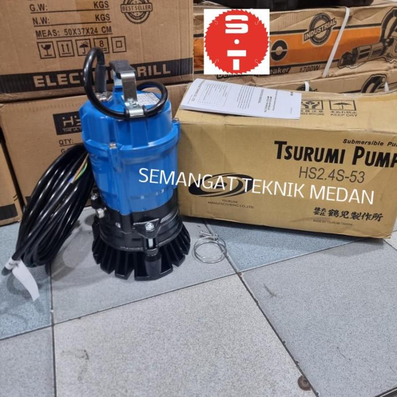 Jual Pompa Celup Rendam Air Kolam Non Auto Tsurumi Hs