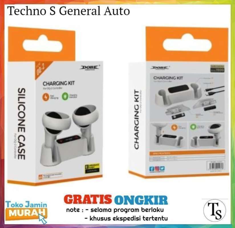 Promo Dobe Charging Dock Charger Kit Battery For Oculus Quest