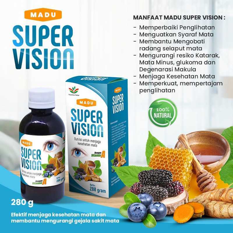 Jual Super Vision Original Madu Billberry Herbal Nutrisi Kesehatan Dan ...