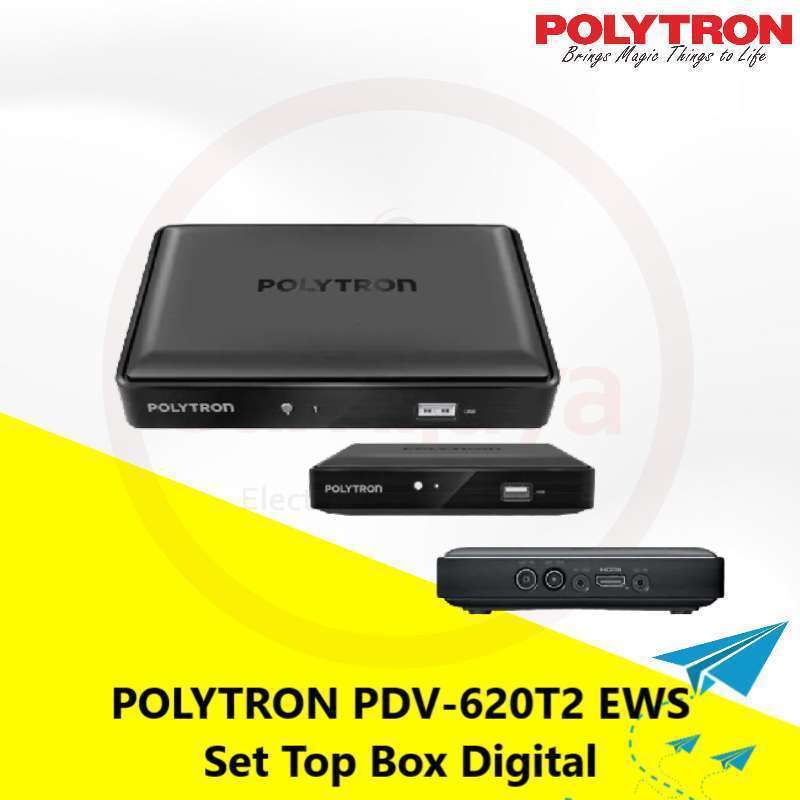 Jual POLYTRON PDV620T2 Set Top Box Digital TV di Seller JumboCell
