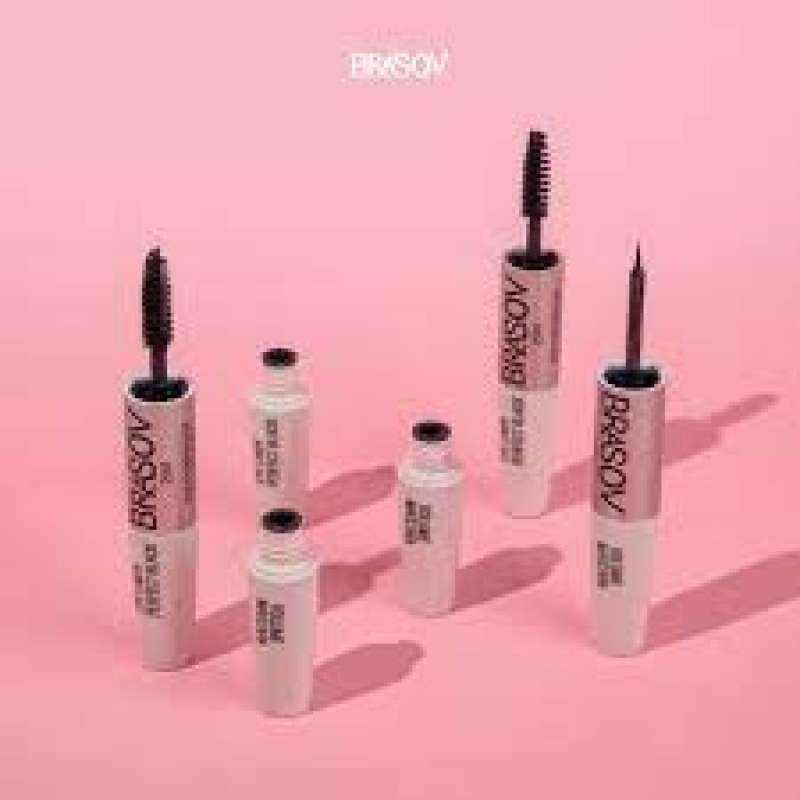 Promo Brasov 2in1 Volume Mascara & Eyeliner Perfect Black Waterproof