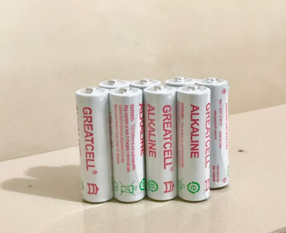Jual Baterai Alkaline Aa Lr6 1.5v Greatcell Alkaline Battery Batre ...
