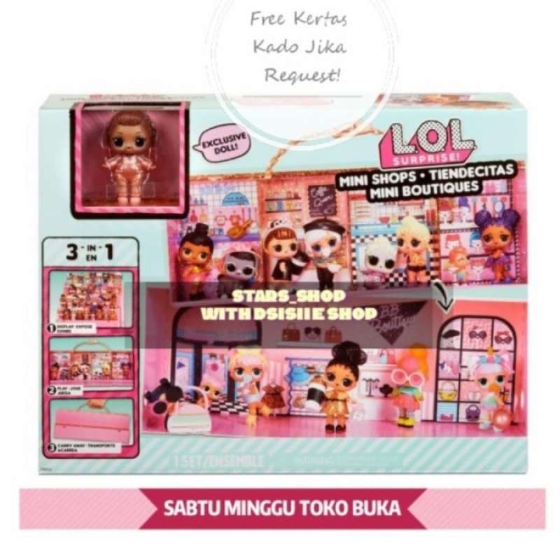 Promo LOL Surprise Mini shops Mini Boutiques Playset Original Diskon 23 ...