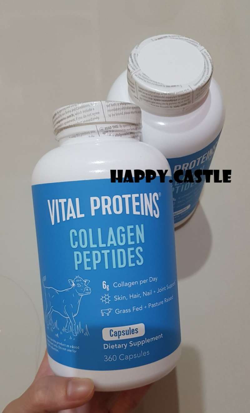 Promo Vital Proteins Collagen Peptides Capsules 360 capsules Diskon 33% ...