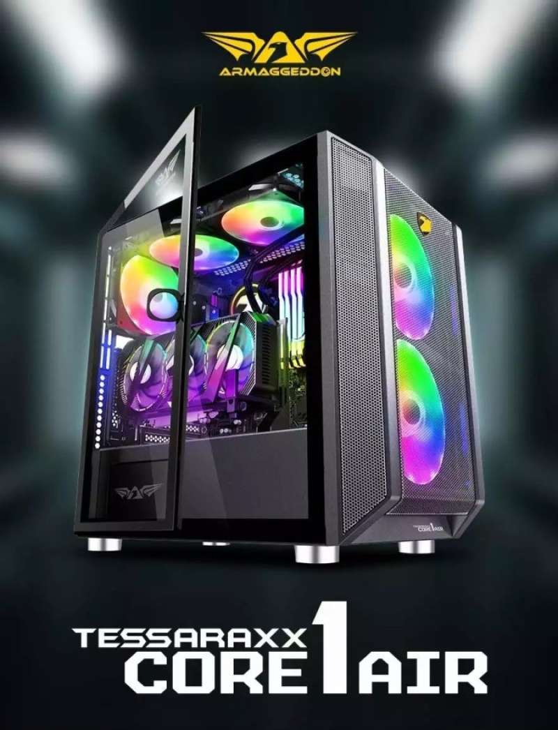 Promo Casing Tesseract Core 1 Air M-atx Diskon 23% Di Seller Ulita ...
