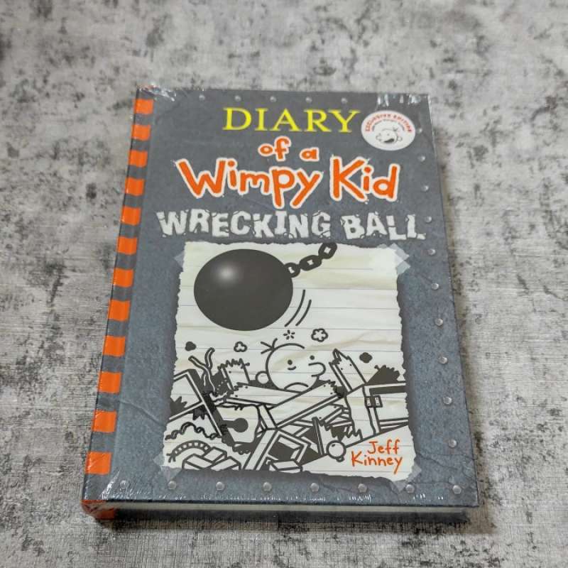 Promo Diary of a Wimpy Kid 14 Wrecking Ball Jeff Kinney Diskon 23