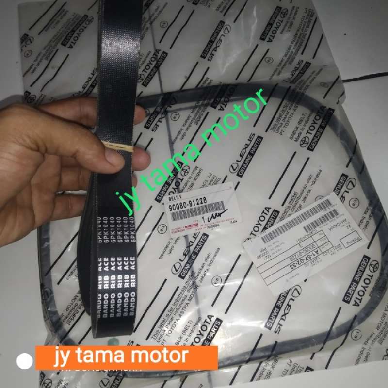 Promo Fan Belt V Belt Alphard Camry Harrier 3.0 1Set Diskon 20 di