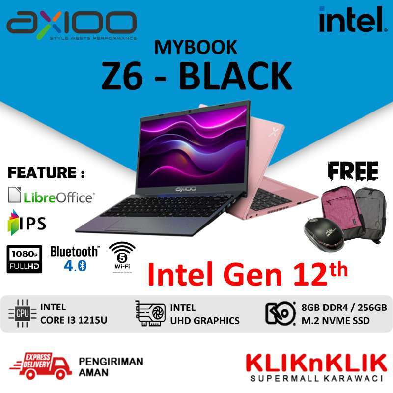Jual Axioo Mybook Z6 Intel I3 Gen 12 Ram 8gb 256gb Ssd 14 Fhd Ips ...