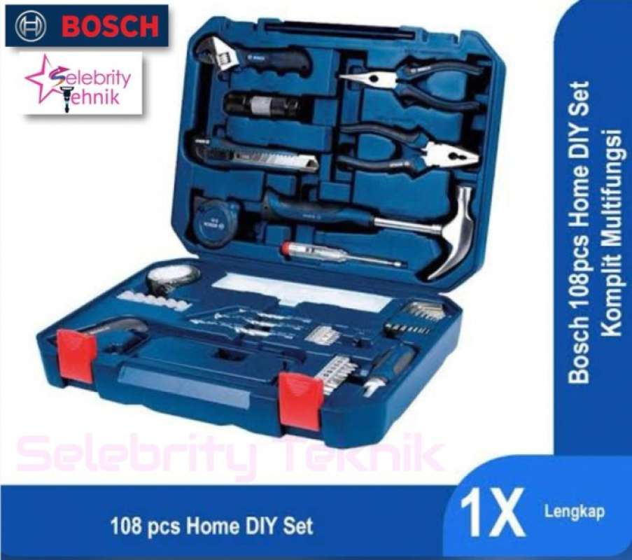 Jual Tool Kit Multi Function 108 Pcs Bosch / ToolKit Set Bosch / Tool