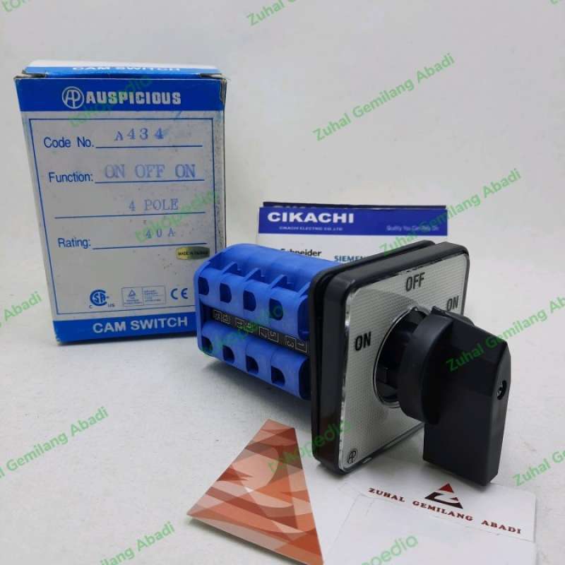 Promo A434 (4pole/40A) (ONOFFON), SELECTOR SWITCH / CAM SWITCH