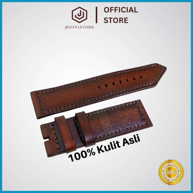 Jual Tali Jam Tangan Kulit Sapi Asli Pria Wanita / Strap Tali Jam