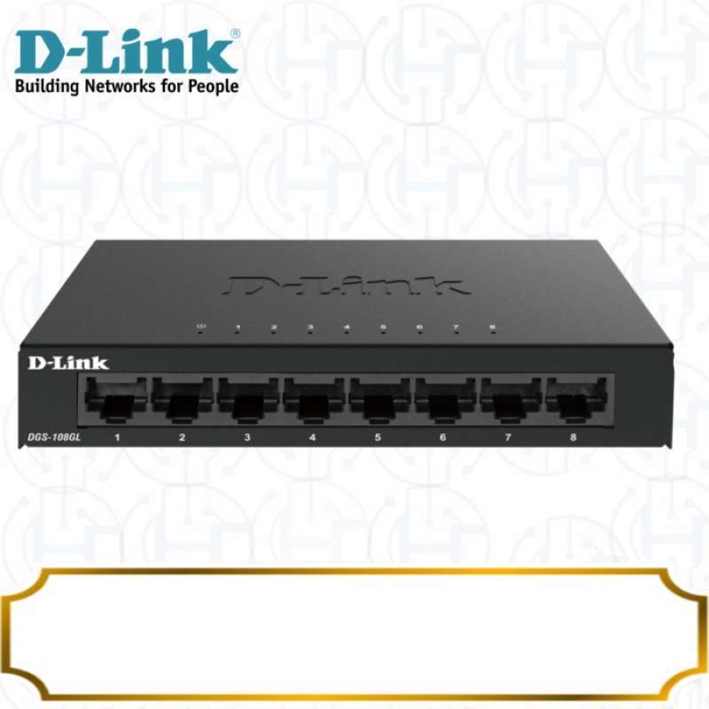 Promo DGS108 8port 10/100/1000M Unmanaged Switch(Metal case) Diskon