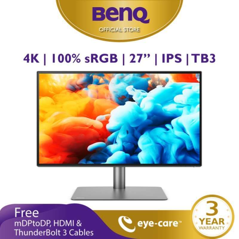 Promo Monitor 4K BenQ PD2725U 27 inch IPS TB3 Professional Desainer