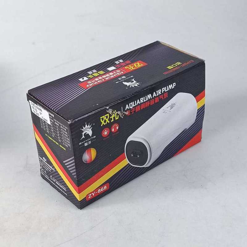 Promo Pompa Air Aquarium Oxygen Pump Fish Tank Noise Reduction Diskon