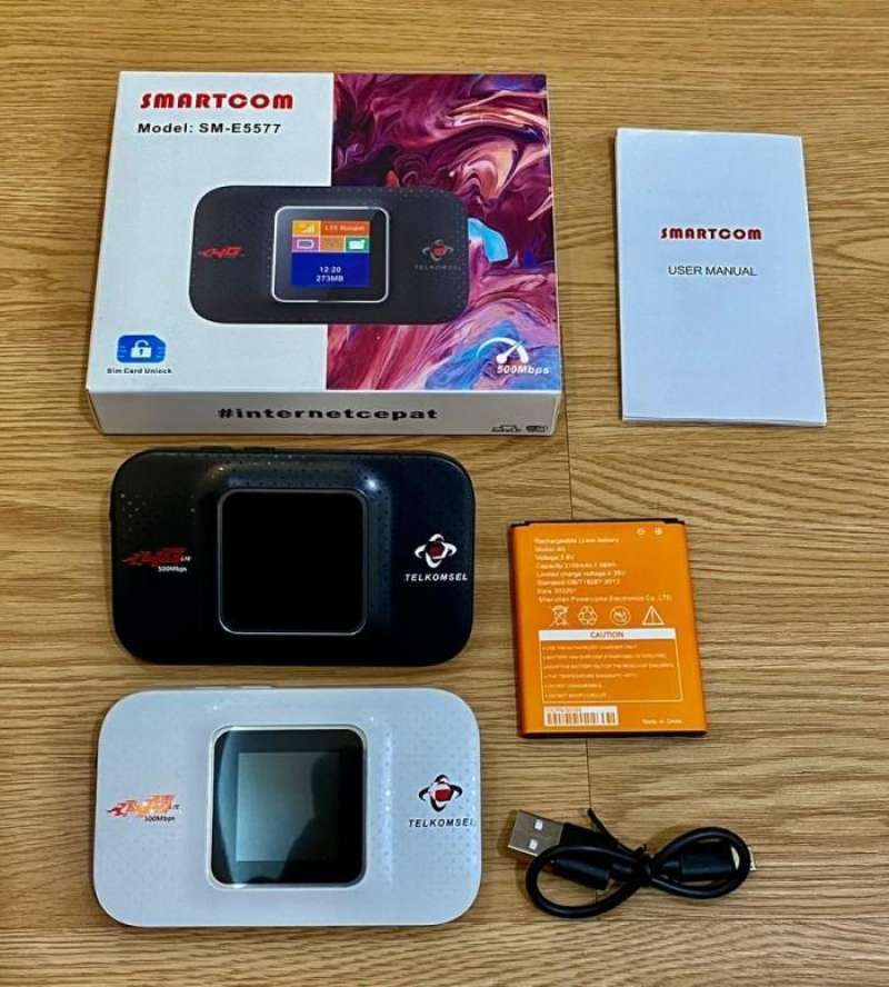 Jual Smartcom Modem Wifi E5577 4g Lte With Lcd Not Huawei Di Seller Vq ...