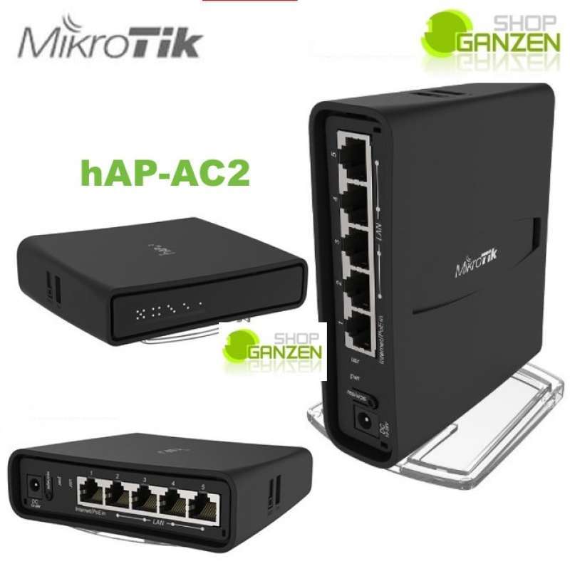 Promo Mikrotik RBD52G-5HacD2HnD-TC hAP-AC2 HAP AC2 Diskon 23% di Seller ...