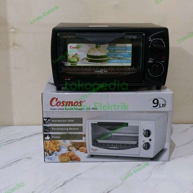 Promo COSMOS OVEN TOASTER LISTRIK CO-9909 B SIMPLE PRAKTIS DAN HEMAT ...