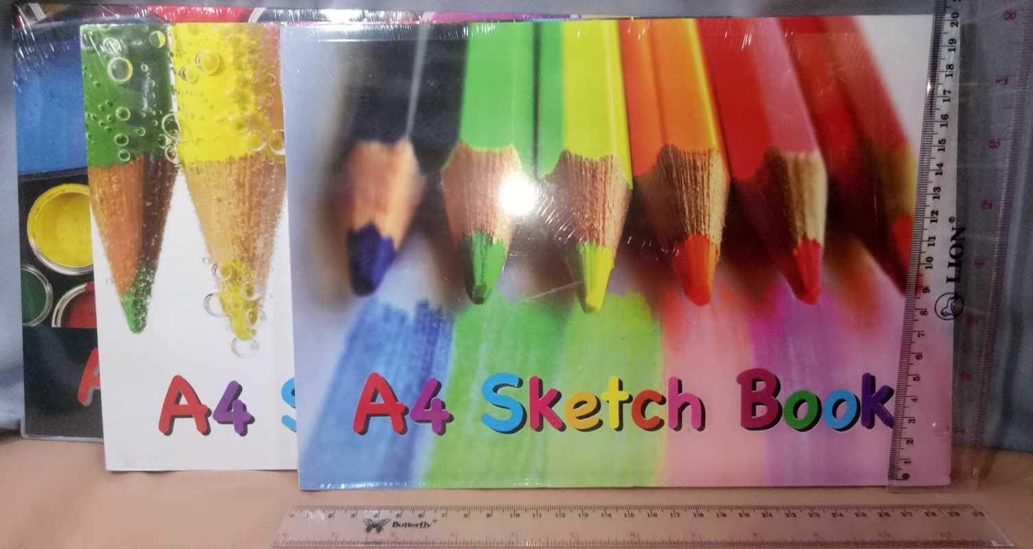 Jual Buku Gambar Sketsa Sketch Book A4 Merk Kiky Bagus READY STOCK di