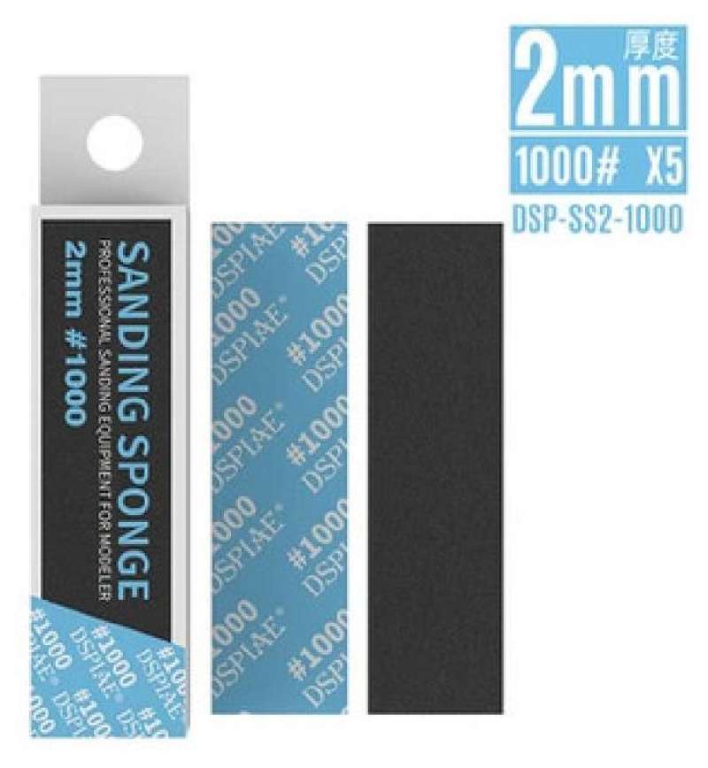 Jual GUNDAM TOOLS DSPIAE SS21000 2mm 1000 SANDING SPONGE (ISI 5