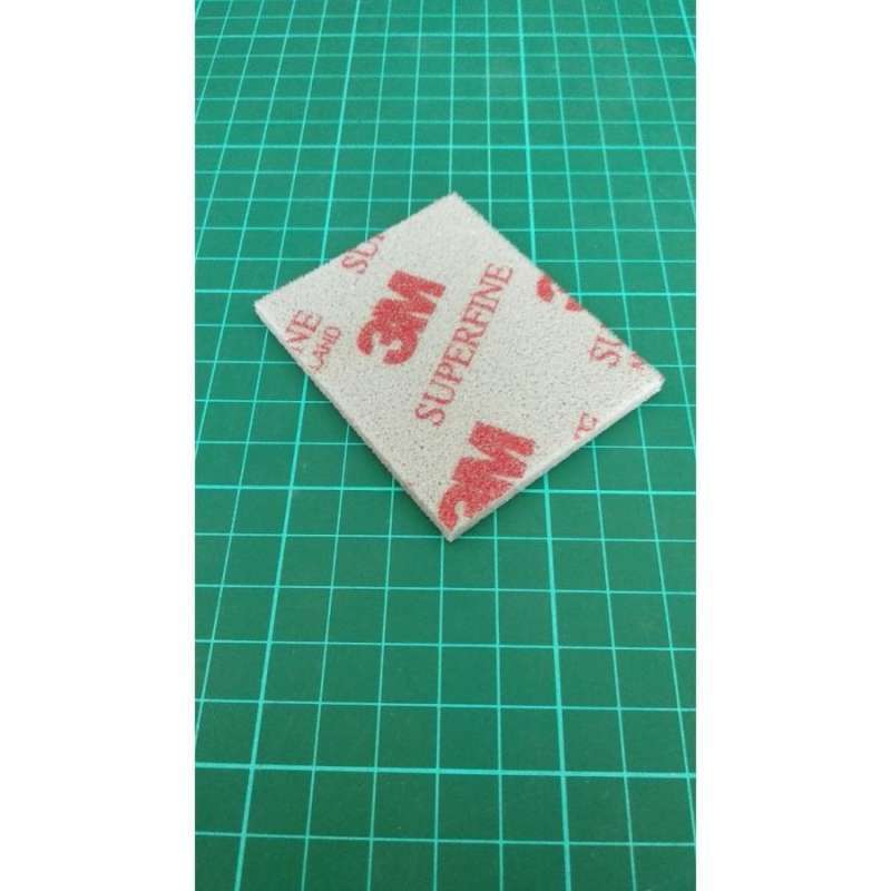 Jual GUNDAM TOOLS SANDING SPONGE 3M SUPERFINE / AMPLAS BUSA 7cmX5.5cm di Seller GunPla Town