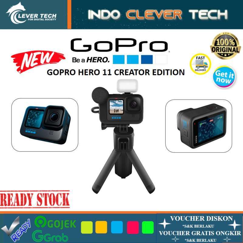 Jual GoPro Hero 11 Black Creator Edition Go Pro Hero 11 Action Camera