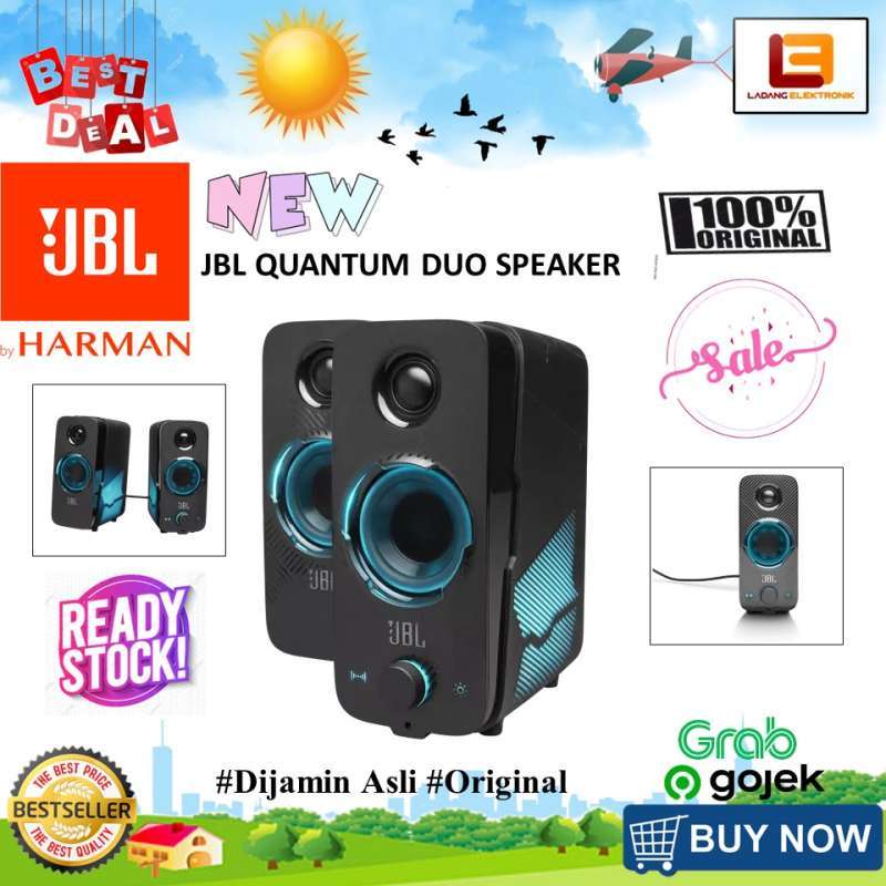 Jual JBL Quantum Duo Bluetooth Gaming Speaker RGB Light with Dolby