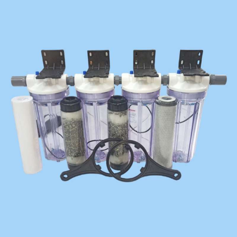 Promo paket 4 filter utk Air kuning,bau besi Diskon 23 di Seller Besto